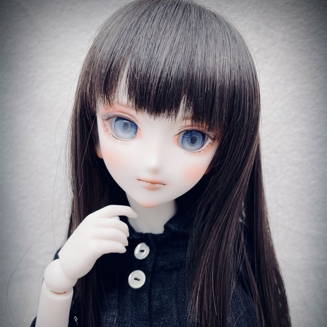 VOLKS(ボークス)のDDH-07 カスタムヘッド　ドルフィードリーム　レジンアイ　SW肌 ハンドメイドのぬいぐるみ/人形(人形)の商品写真