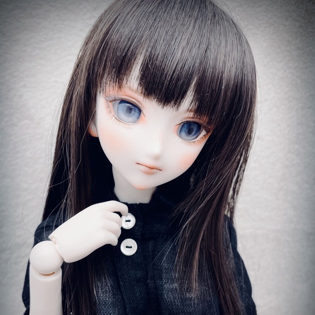 VOLKS(ボークス)のDDH-07 カスタムヘッド　ドルフィードリーム　レジンアイ　SW肌 ハンドメイドのぬいぐるみ/人形(人形)の商品写真