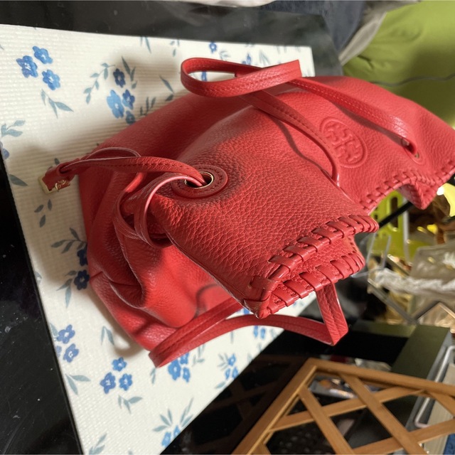Tory Burch red tote bag / トリーバーチ トートバッグ