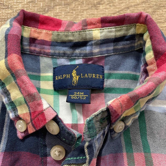 Ralph Lauren(ラルフローレン)のラルフローレン　シャツ キッズ/ベビー/マタニティのベビー服(~85cm)(シャツ/カットソー)の商品写真