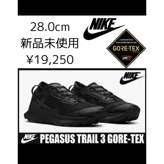 28cm 新品 NIKE Pegasus Trail 3 GORE-TEX