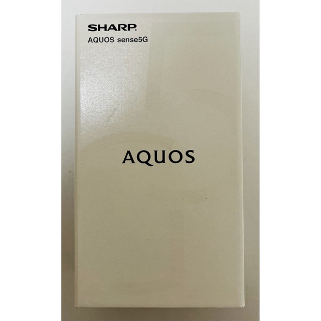 AQUOS(アクオス)の【新品】SHARP AQUOS  Sense5G OCN版 SIMフリー スマホ/家電/カメラのスマートフォン/携帯電話(スマートフォン本体)の商品写真