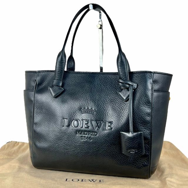 極美品】LOEWE ロエベ トートバッグ ヘリテージ ボーリングバッグ