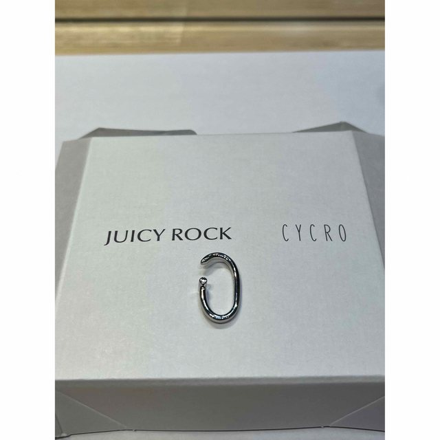 JUICYROCK ORIGINAL(ジューシーロックオリジナル)のイヤーカフ シルバー925 オーバル  CYCRO by JUICY ROCK レディースのアクセサリー(イヤーカフ)の商品写真