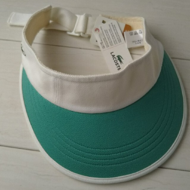 LACOSTE(ラコステ)のラコステバイザー 新品 レディースの帽子(キャップ)の商品写真