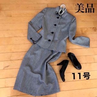 高級　百貨店　PLATA フォーマルスーツ  卒業式　入学式　美品(スーツ)