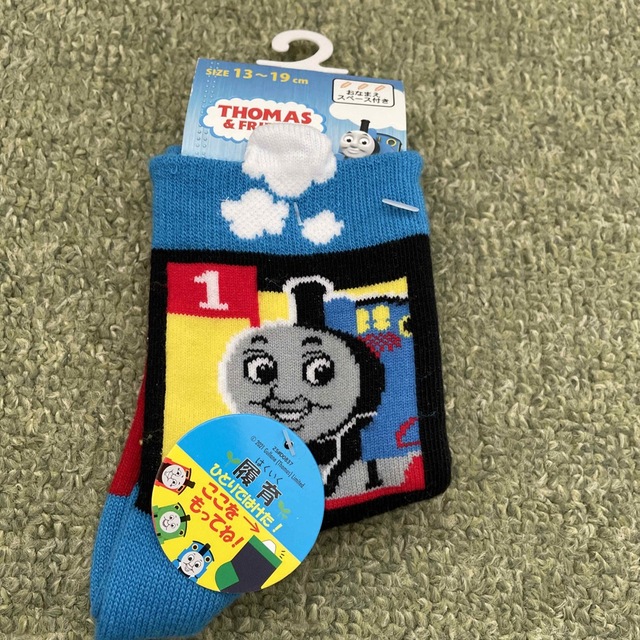 THOMAS(トーマス)の新品　入園準備　男の子靴下セット　トーマス、プラレール キッズ/ベビー/マタニティのこども用ファッション小物(靴下/タイツ)の商品写真