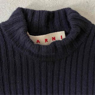 【美品】MARNI マルニ 2way ニット ネイビー 38