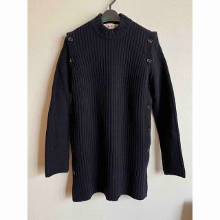 大幅値下げ!【美品】MARNI マルニ 2way ニット (ネイビー)-