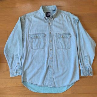 ギャップ(GAP)の90s 古着 old gap デニムシャツ M(シャツ)