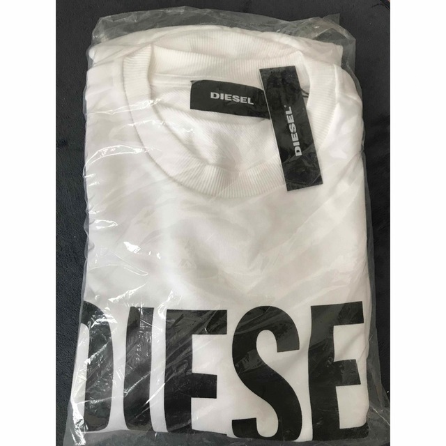 DIESEL(ディーゼル)のDIESEL スウェット L s gir division logo ホワイト メンズのトップス(スウェット)の商品写真