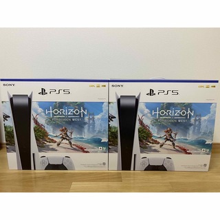 PS5 プレステ5 Horizon Forbidden West 同梱版 2台の通販 by ねいまー ...