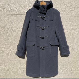 マッキントッシュ MACKINTOSH ダッフルコート ウール 青 IBO13