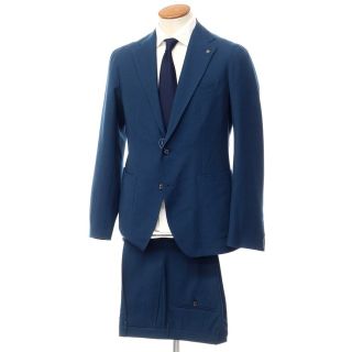 新品17万TAGLIATOREタリアトーレウールピークドラペルスーツ52/XL