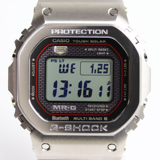 CASIO - CASIO カシオ G-SHOCK 腕時計 ソーラー 電波 MRG-B5000D-1JR メンズ【中古】【美品】