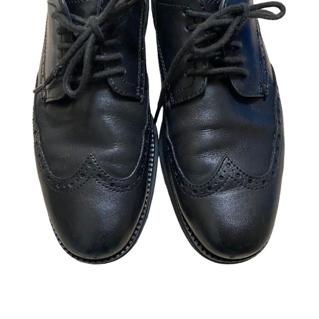 メンズCOLE HAAN ビジネスシューズ 革靴 ブラック 【26】シンプル