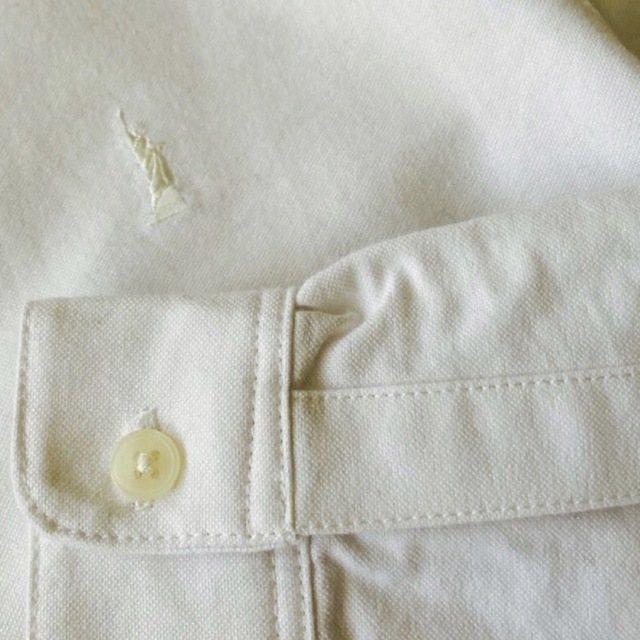 EASTBOY(イーストボーイ)のイーストボーイ　ホワイト×ホワイト刺繍　ブラウス　シャツ　 サイズ: 9号 レディースのトップス(シャツ/ブラウス(長袖/七分))の商品写真