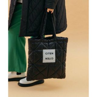 ユナイテッドアローズ(UNITED ARROWS)のCiten トートバッグ 黒 白　2点セット(トートバッグ)