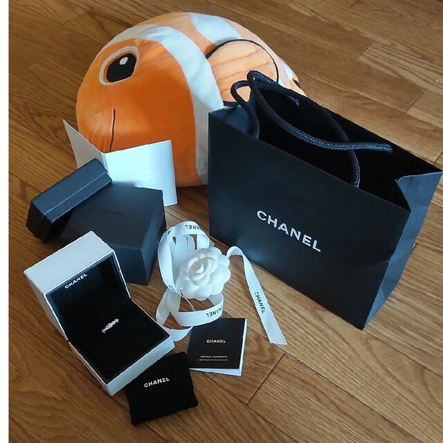 CHANEL - シャネル ジュエリー 指輪 ケース 空箱 ラッピングの CHANEL - シャネル ジュエリー 指輪 ケース 空箱 ラッピングの