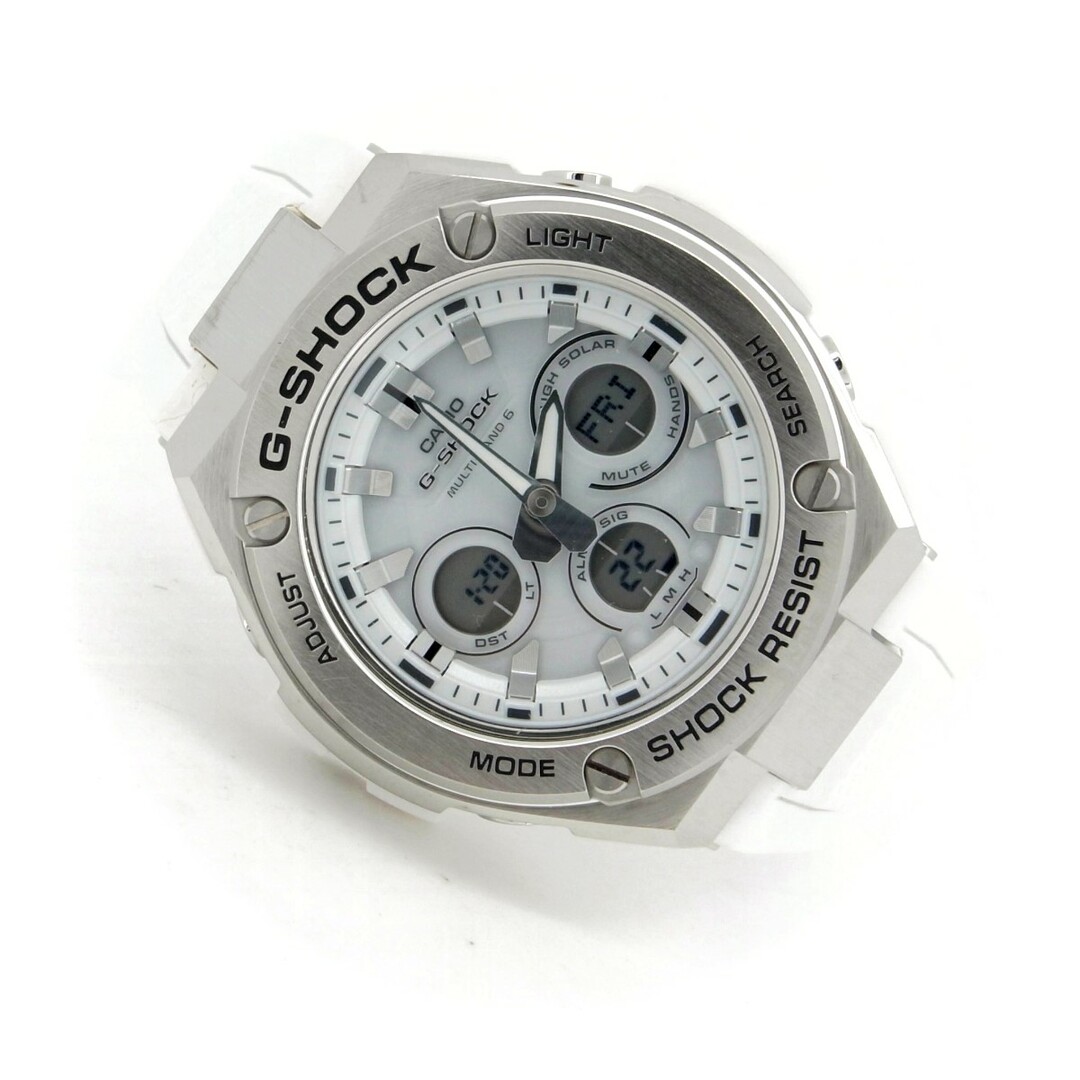 カシオ G-SHOCK GST-W310 メンズ腕時計 ソーラー 白 デジタル アナログ