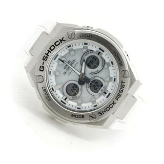 カシオ(CASIO)の目立った傷や汚れなし カシオ G-SHOCK GST-W310 メンズ腕時計 ソーラー 白 デジタル アナログ(腕時計(アナログ))