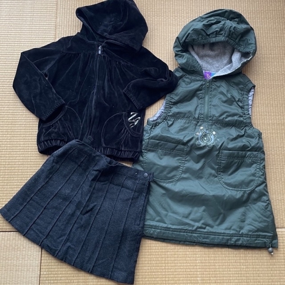 COMME CA ISM(コムサイズム)の新品！！！ブランド100／17セット キッズ/ベビー/マタニティのキッズ服女の子用(90cm~)(ジャケット/上着)の商品写真