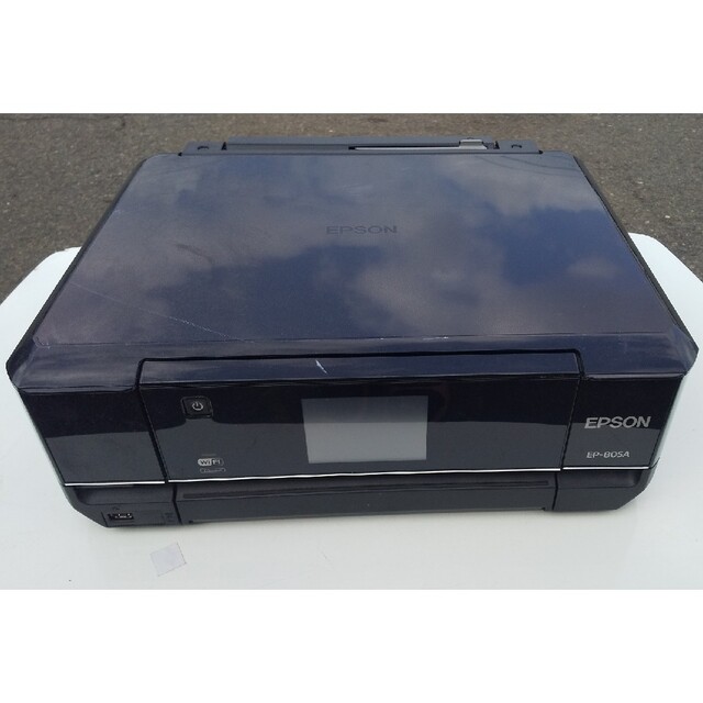 EPSON(エプソン)のエプソンプリンターEP-805A黒 スマホ/家電/カメラのPC/タブレット(PC周辺機器)の商品写真