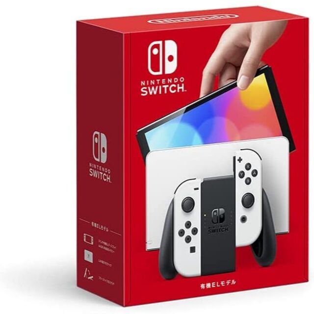 Nintendo Switch(ニンテンドースイッチ)の新品未開封 Nintendo Switch(有機ELモデル) 3台 エンタメ/ホビーのゲームソフト/ゲーム機本体(家庭用ゲーム機本体)の商品写真