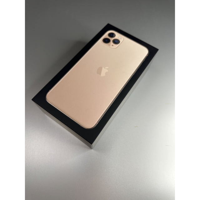 【美品】iPhone 11 Pro Max ゴールド 64 GB SIMフリー