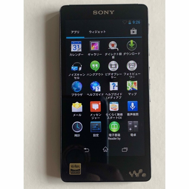 SONY ウォークマン Fシリーズ 64GB ブラック NW-F887/B-