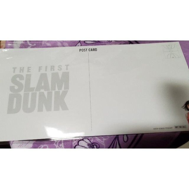 集英社(シュウエイシャ)のTHE FIRST SLAM DUNK　入場者特典　ポストカード　未使用　非売品 エンタメ/ホビーのコレクション(ノベルティグッズ)の商品写真