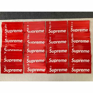 シュプリーム(Supreme)のsupreme ボックスロゴステッカー　200枚セット(ステッカー（シール）)