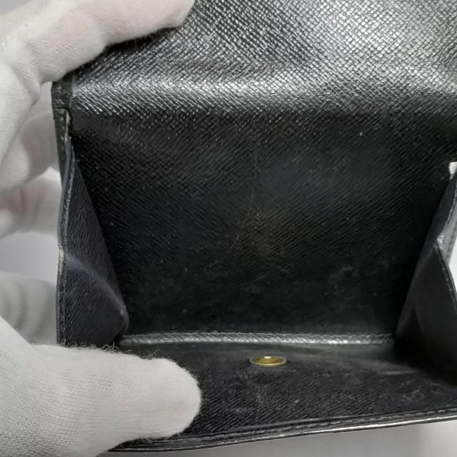 LOUIS VUITTON(ルイヴィトン)のルイヴィトン エピ ノワール Wホック財布 ポルトモネ ビエ カルトクレディ メンズのファッション小物(折り財布)の商品写真