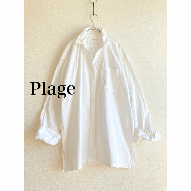 Plage(プラージュ)のplage プラージュ　シャツ　Boys box シャツ レディースのトップス(シャツ/ブラウス(長袖/七分))の商品写真