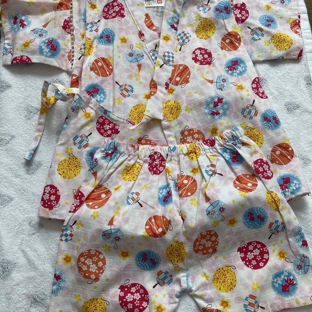 95cm 甚平  キッズ/ベビー/マタニティのキッズ服女の子用(90cm~)(甚平/浴衣)の商品写真