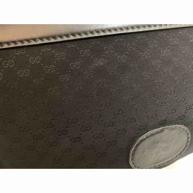 OLD GUCCI オールドグッチ イタリア製 マイクロGG ハンドバッグ 男女