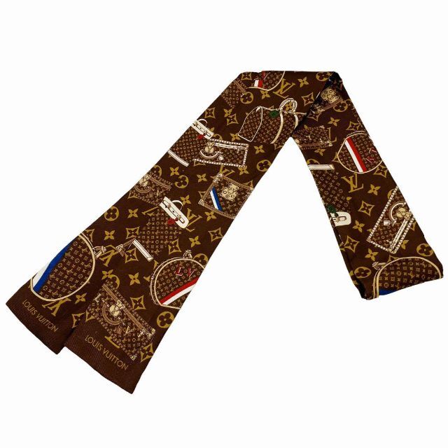 良品 ✨ルイヴィトン モノグラム バンドー トランク スカーフ-
