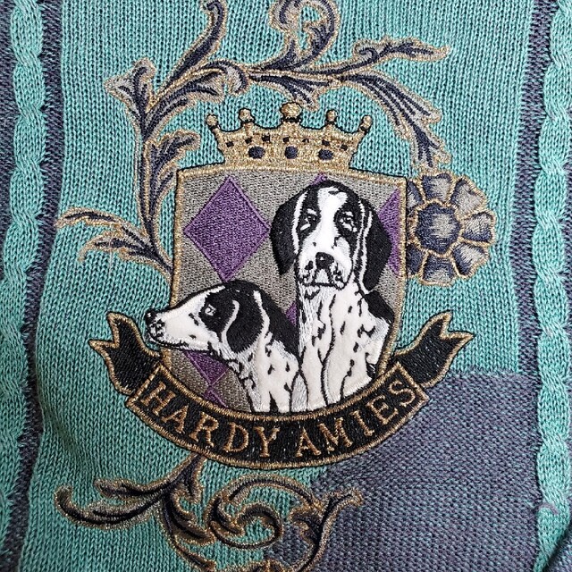 HARDY AMIES(ハーディエイミス)のHARDYAMIES　ハーディーエイミスメンズセーター メンズのトップス(ニット/セーター)の商品写真