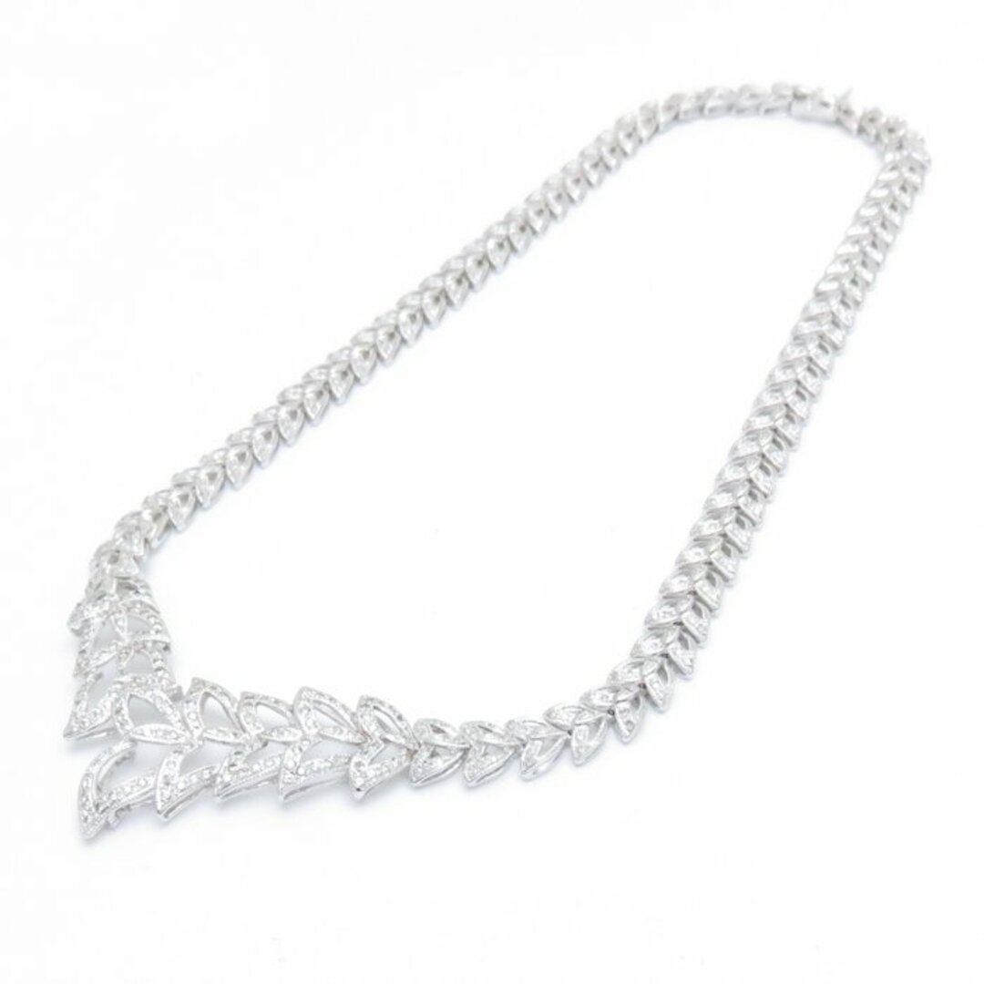 まとめ購入 ダイヤモンド ネックレス ダイヤモンド3.00ct K18WG