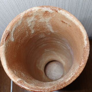 購入前コメント宜しく・花器・清山焼・京楽焼き・お猪口5個セット