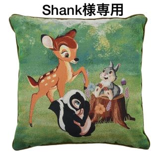 ディズニー(Disney)の【Shank様専用②】ディズニー バンビグッズ2点セット(クッションカバー)