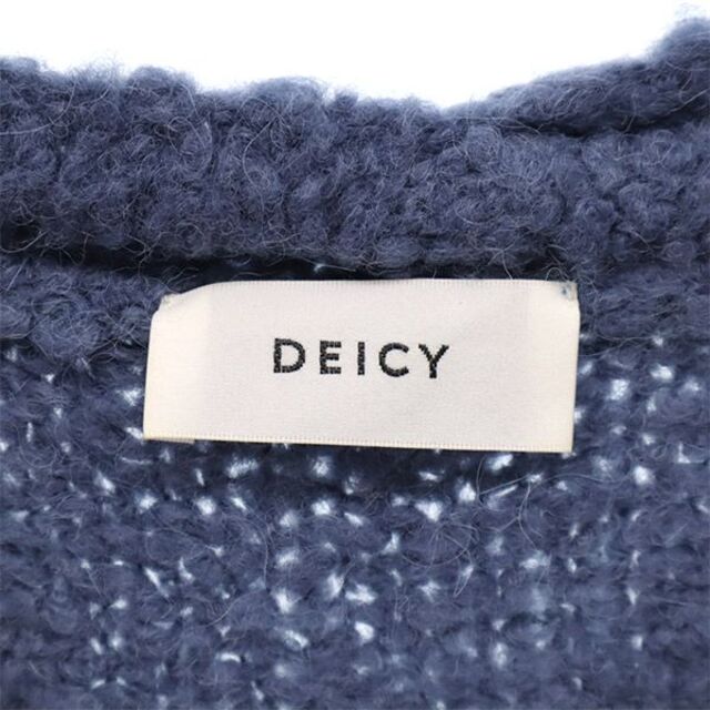 deicy ケーブルニット ブルー デイシー 新品