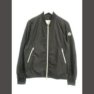 モンクレール(MONCLER)のモンクレール NORMANDIN  ジャケット ブルゾン 1 黒 国内正規品(ブルゾン)