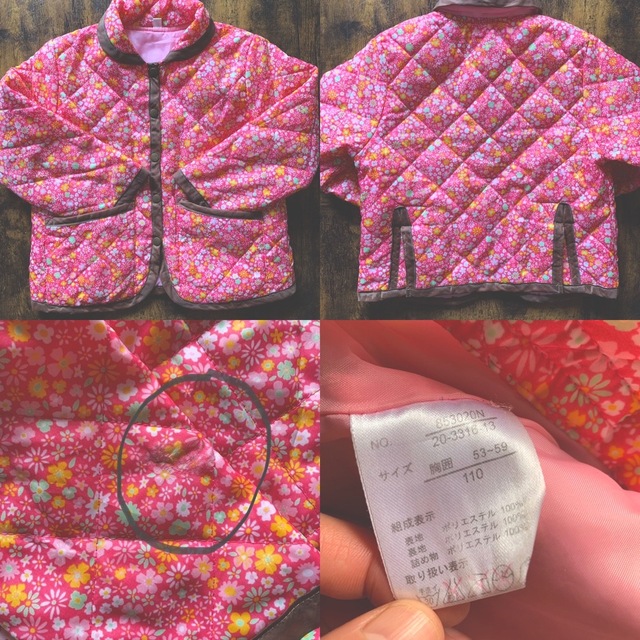 西松屋(ニシマツヤ)の110センチ　上着　アウター キッズ/ベビー/マタニティのキッズ服女の子用(90cm~)(ジャケット/上着)の商品写真