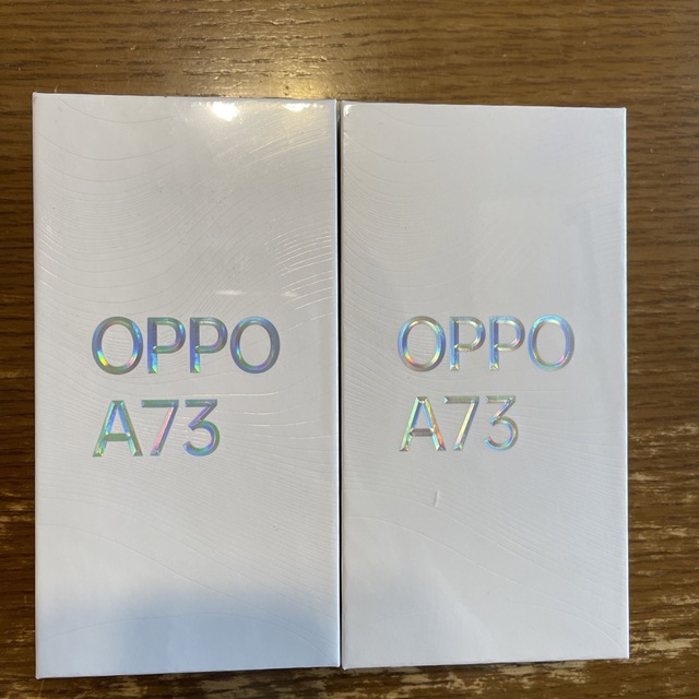 新品未開封oppo A73 2台