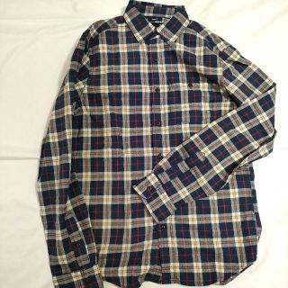 ギャップ(GAP)のGap チェック 長袖シャツ コットン100％ 175/88A XS(シャツ)