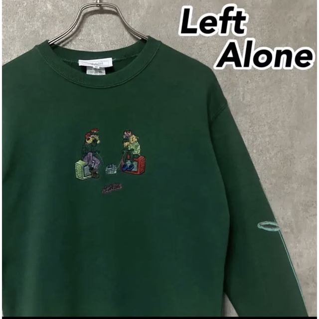 即購入OKですLEFT ALONE レフトアローン　スウェット　トレーナー　Lサイズ　新品新作