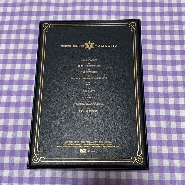 SUPER JUNIOR 正規7集 MAMACITA 韓国盤 エンタメ/ホビーのCD(K-POP/アジア)の商品写真