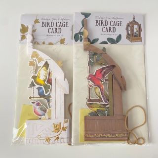 BIRD CAGE CARD / 鳥 / 鳥籠 / カード(カード/レター/ラッピング)