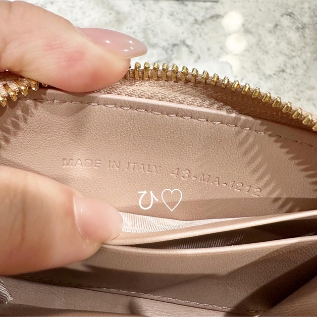 Christian Dior(クリスチャンディオール)のディオール　スモールジップコインケース　ハート レディースのファッション小物(財布)の商品写真